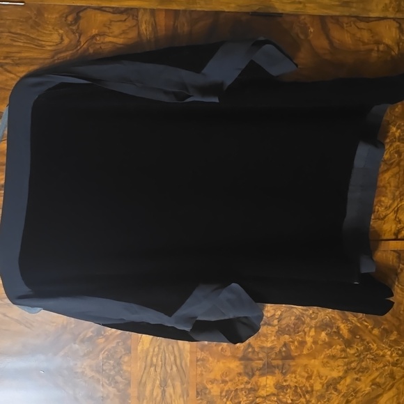 NWT Eileen Fisher Velvet Black Banteau Kimono Top Women's 2x - Picture 7 of 11